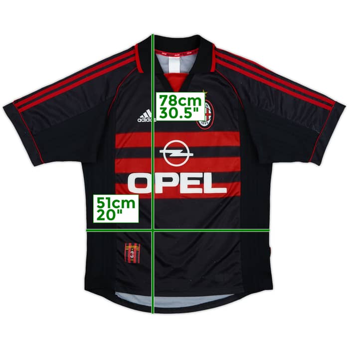 1998-99 AC Milan Third Shirt - 5/10 - (L)