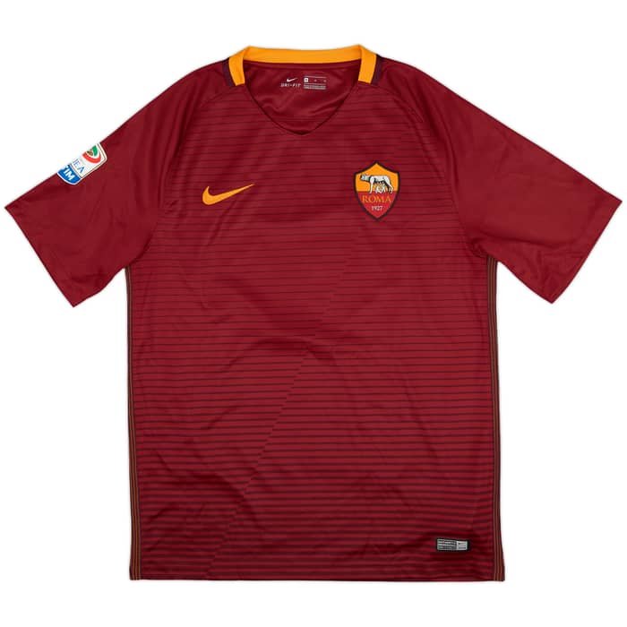 2016-17 Roma Home Shirt Aeterno X - Totti' - 8/10 - (M)