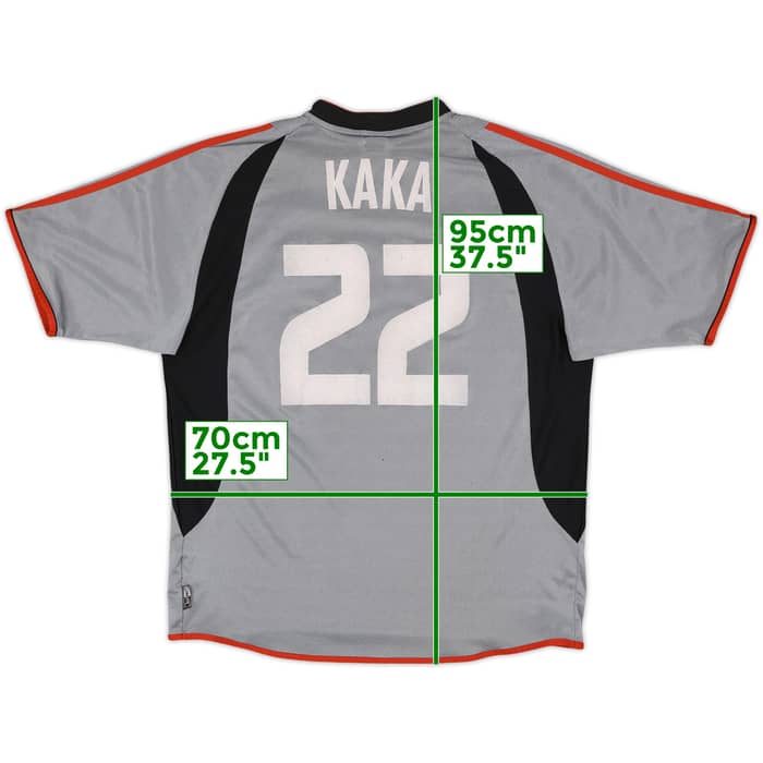 2003-04 AC Milan Third Shirt Kaka #22 - 6/10 - (XL)