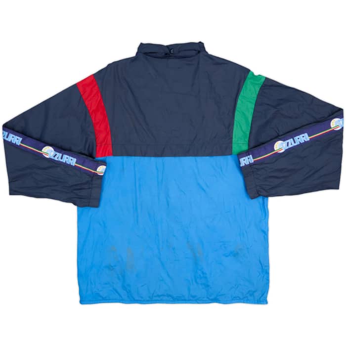 1990-92 Italy Diadora Hooded Track Jacket - 5/10 - (L)