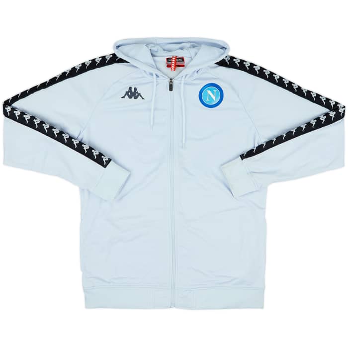 2018-19 Napoli Kappa Hooded Tracksuit - 8/10 - (XL)