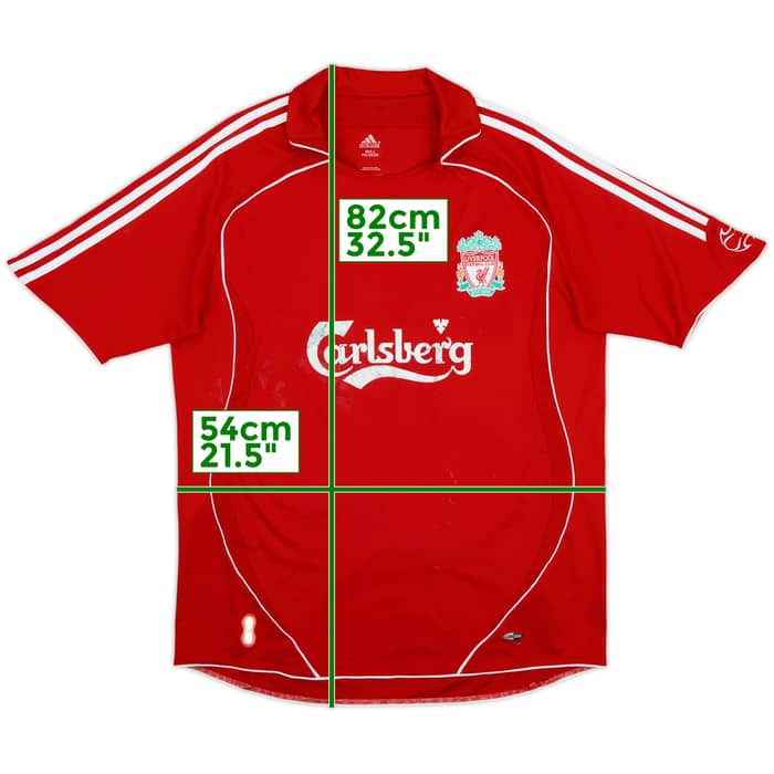 2006-08 Liverpool Home Shirt - 5/10 - (L)