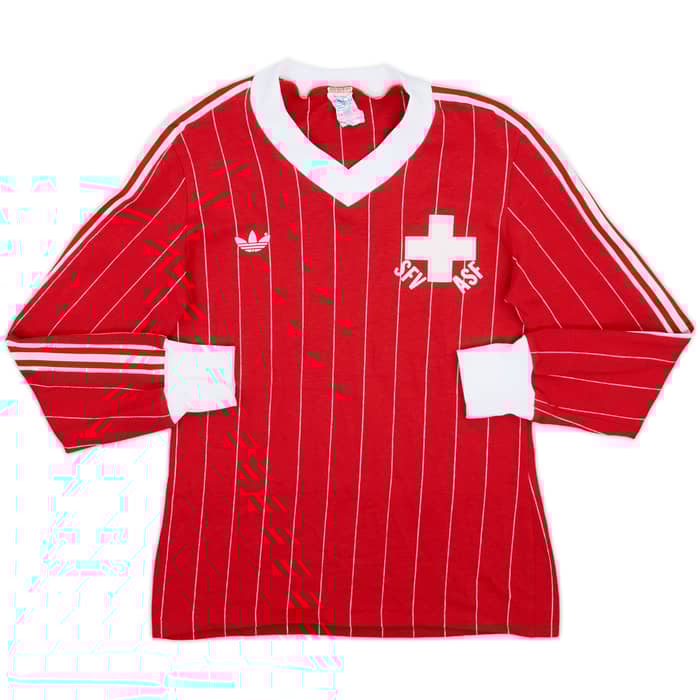 1982-84 Switzerland Home L/S Shirt - 9/10 - (XS)