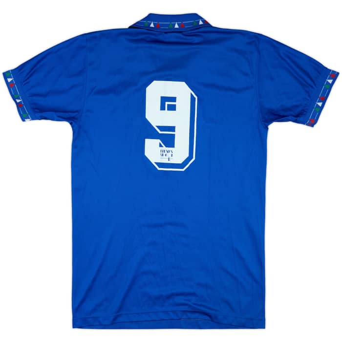 1992-93 Italy Home Shirt #9 - 8/10 - (M)