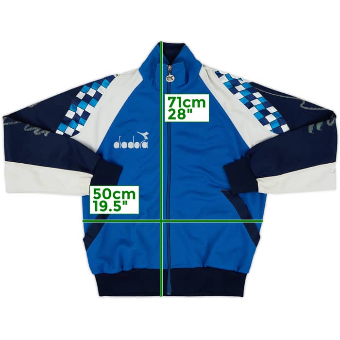 1990 Diadora Template Track Jacket (Italy) - 5/10 - (M)