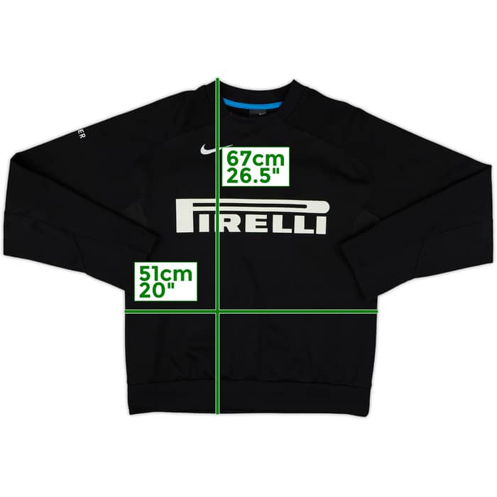 2004-05 Inter Milan Nike Sweat Top - 8/10 - (S)
