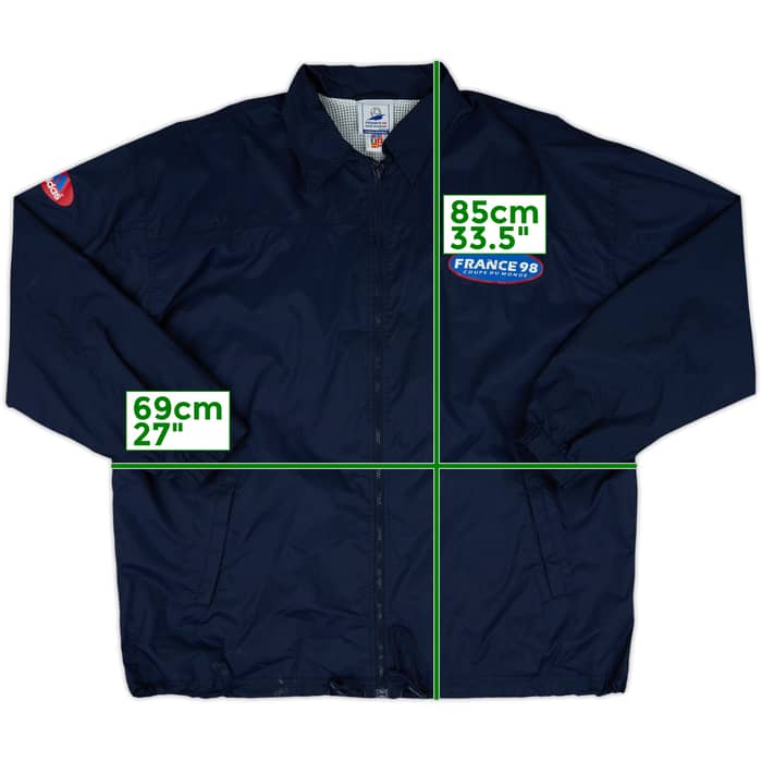 1998 France adidas 'Coupe du Monde' Track Jacket - 7/10 - (L)