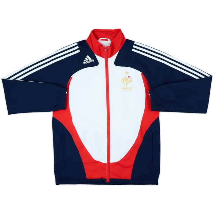 2007-08 France adidas Track Jacket - 9/10 - (M)
