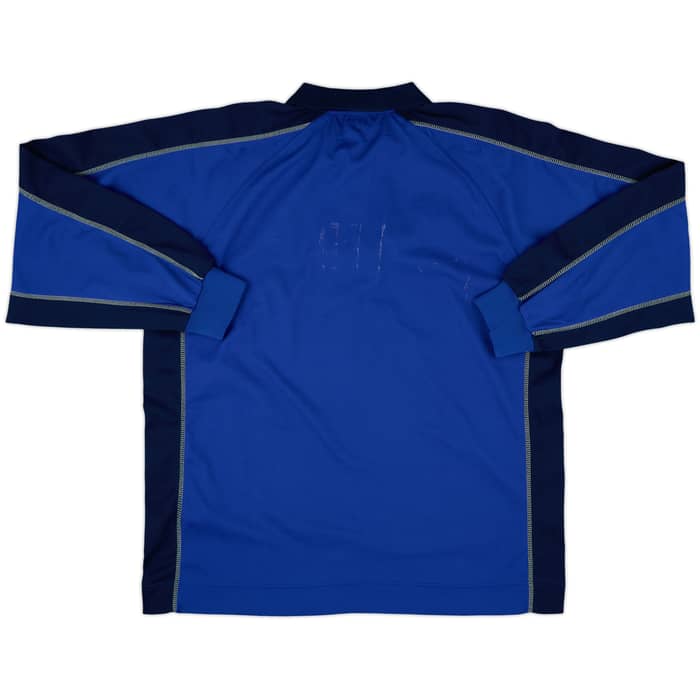 2000-01 Italy Kappa 1/4 Zip L/S Polo - 6/10 - (XL)