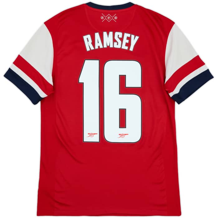 2012-14 Arsenal Home Shirt Ramsey #16 - 6/10 - (S)