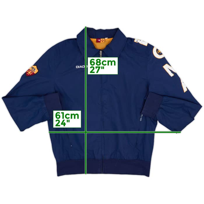 2005-06 Roma Diadora Track Jacket - 6/10 - (M)