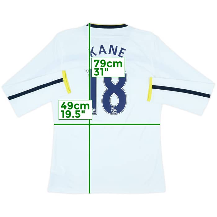 2014-15 Tottenham Home L/S Shirt Kane #18 - 8/10 - (L)