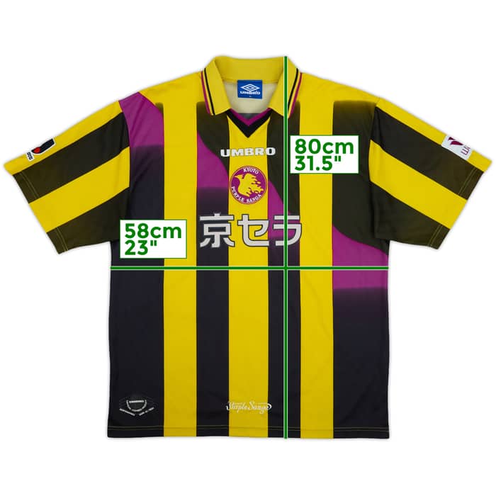 1997-98 Kyoto Purple Sanga Away Shirt - 9/10 - (XL)