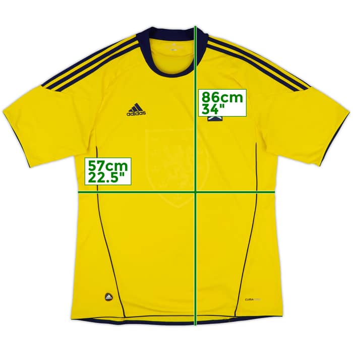2010-11 Scotland Away Shirt - 7/10 - (XL)