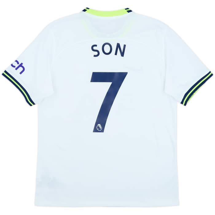 2022-23 Tottenham Home Shirt Son #7 - 8/10 - (M)
