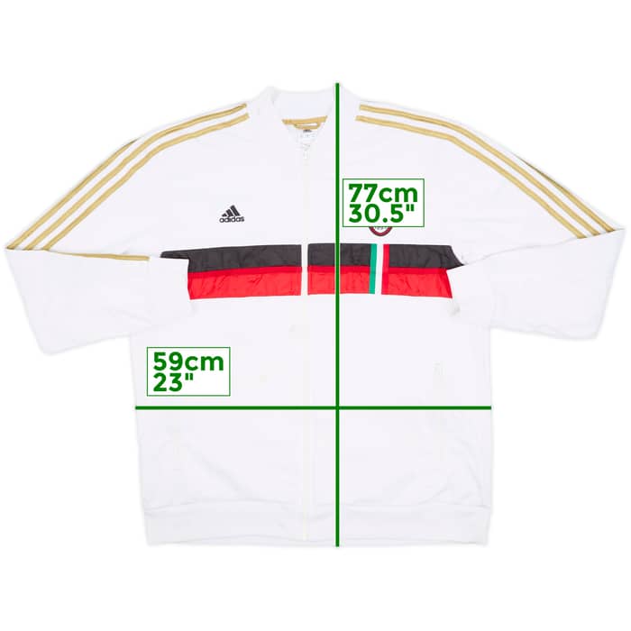 2013-14 AC Milan adidas Track Jacket - 6/10 - (XL)