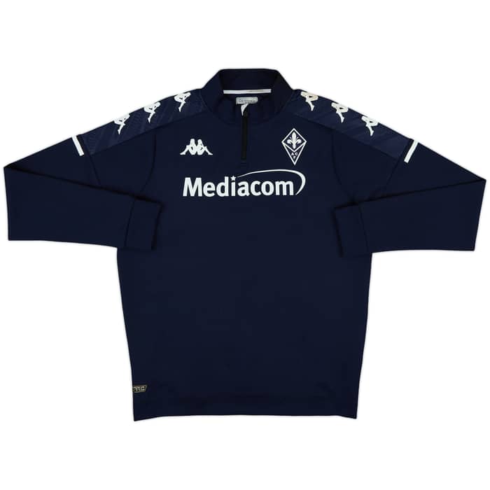 2020-21 Fiorentina Player Issue Kappa Sweat Top - 7/10 - (XL)