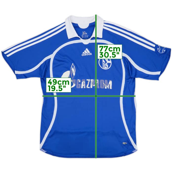 2007-08 Schalke Home Shirt - 4/10 - (XL.Boys)