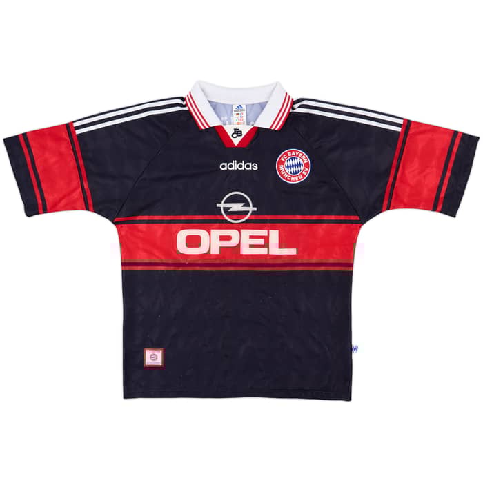 1997-99 Bayern Munich Home Shirt Tarnat #18 - 8/10 - (L)