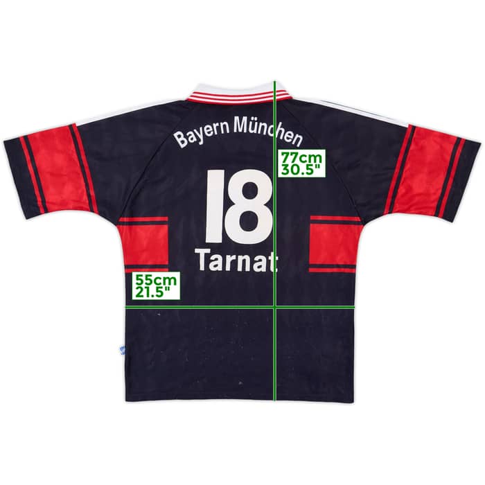 1997-99 Bayern Munich Home Shirt Tarnat #18 - 8/10 - (L)