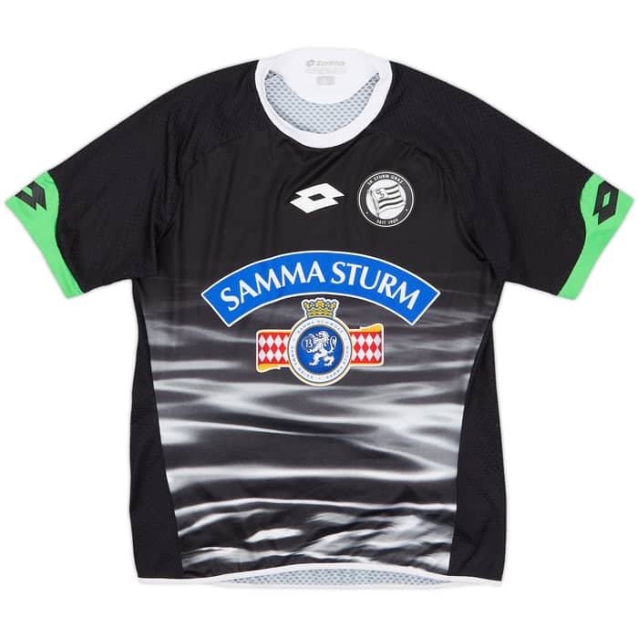 2015-16 Sturm Graz Home Shirt Schick #44 - 9/10 - (Women's L)