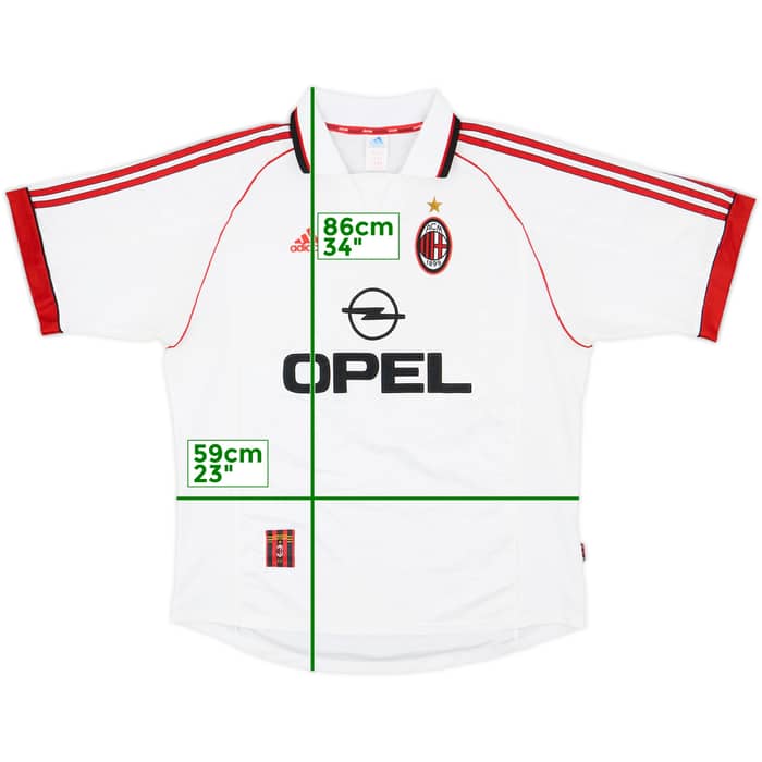 1998-99 AC Milan Away Shirt - 9/10 - (XL)