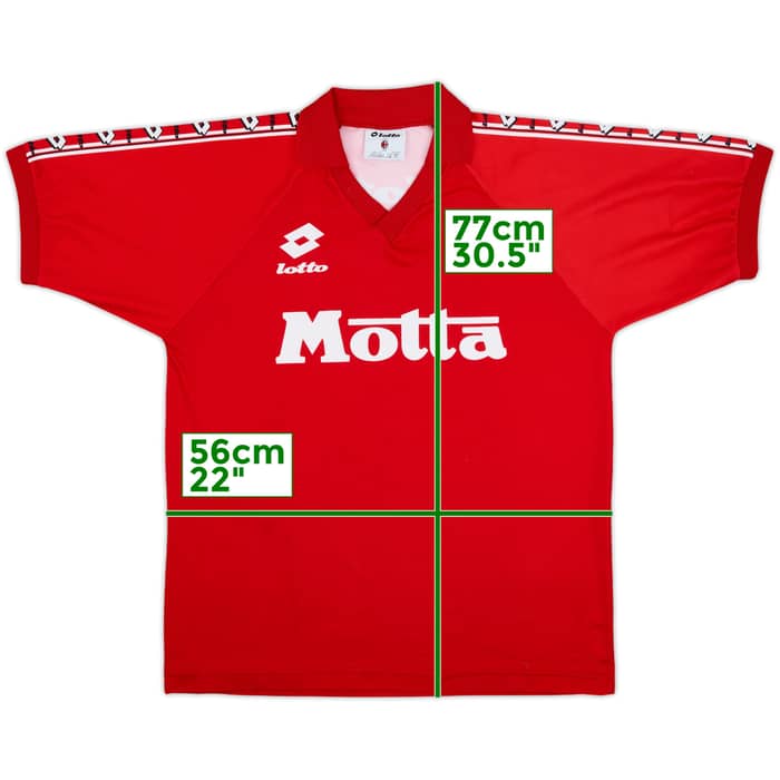 1995-96 AC Milan Lotto Training L/S Shirt - 8/10 - (L)