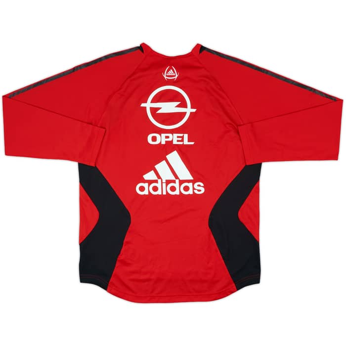 2005-06 AC Milan adidas Training L/S Shirt - 8/10 - (M)