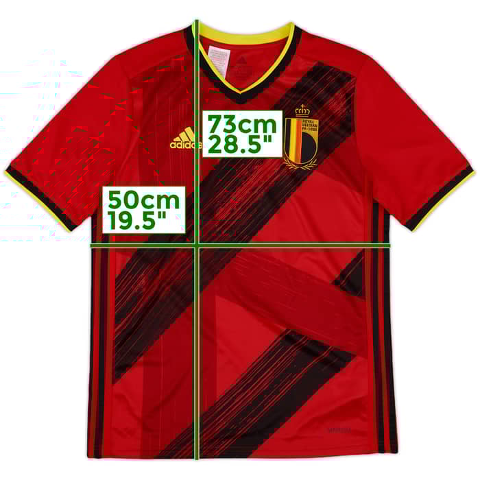 2020-21 Belgium Home Shirt - 10/10 - (XL.Boys)