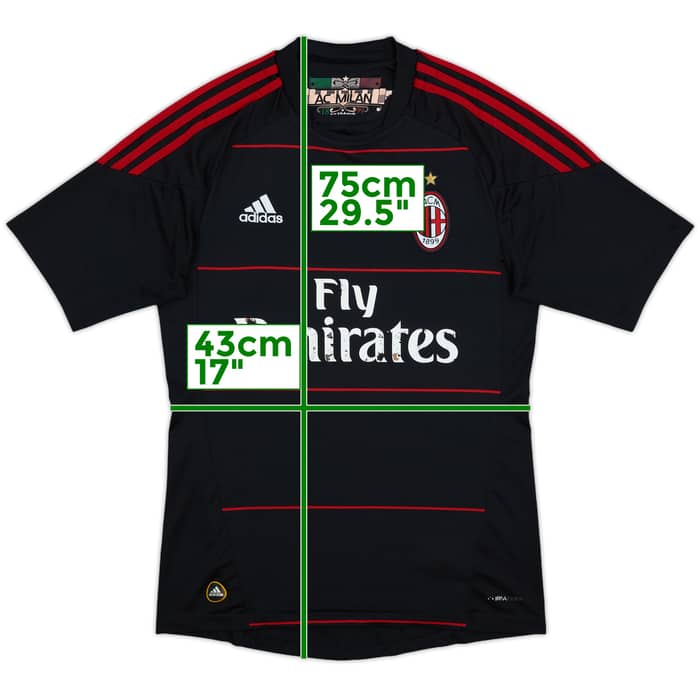 2010-11 AC Milan Third Shirt - 4/10 - (S)