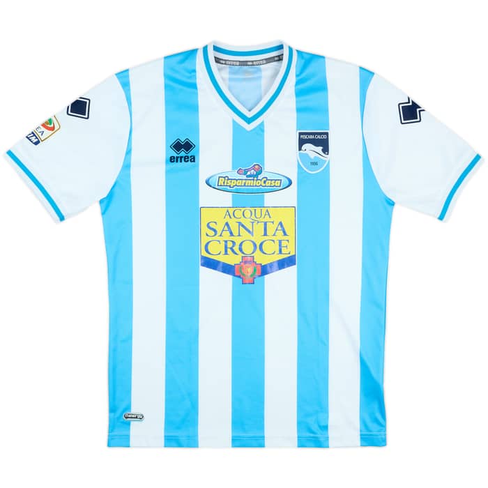 2012-13 Pescara Home Shirt Romagnoli #6 - 6/10 - (L)