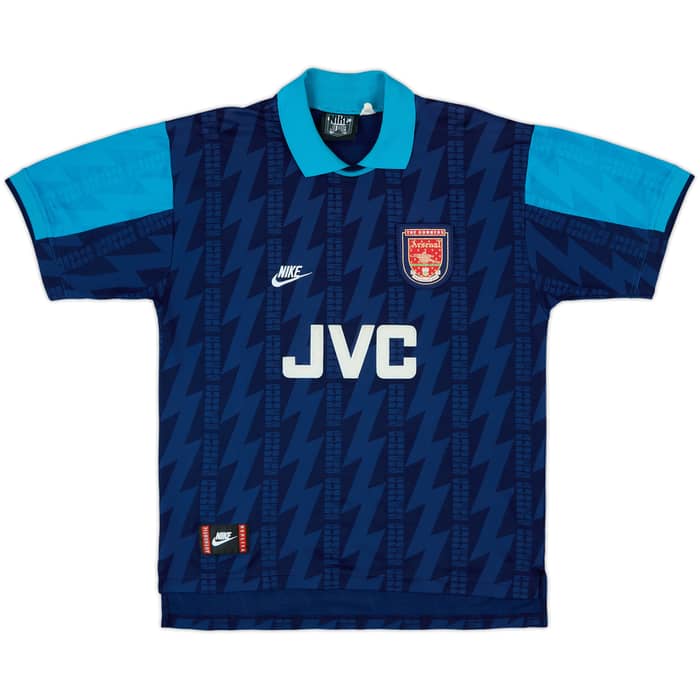 1994-95 Arsenal Away Shirt Wright #8 - 8/10 - (L)