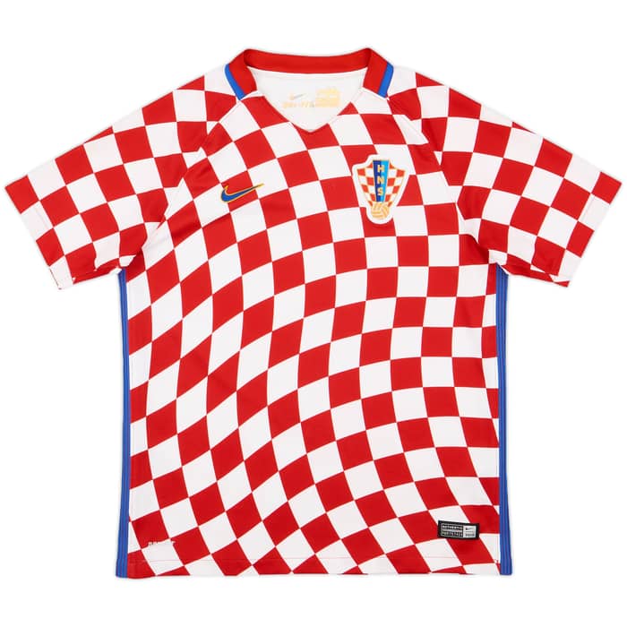 2016-18 Croatia Home Shirt - 7/10 - (L.Boys)