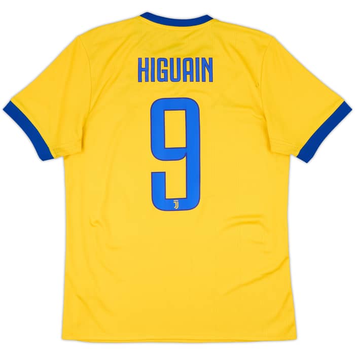 2017-18 Juventus Away Shirt Higuain #9 - 9/10 - (M)