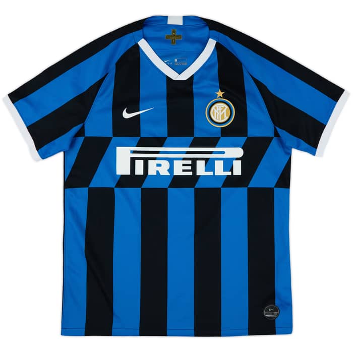 2019-20 Inter Milan Home Shirt Lukaku #9 - 10/10 - (L)