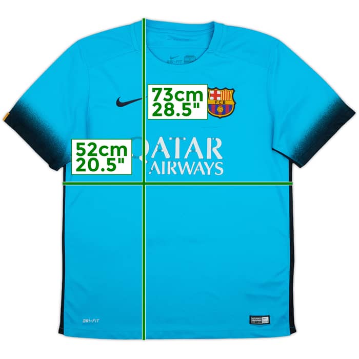 2015-16 Barcelona Third Shirt - 4/10 - (L)
