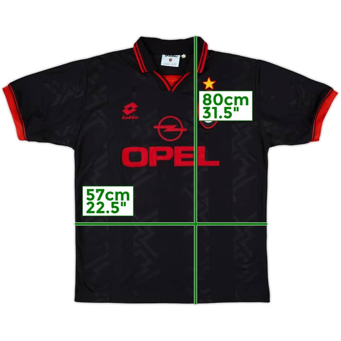 1996-97 AC Milan Third Shirt - 8/10 - (XL)