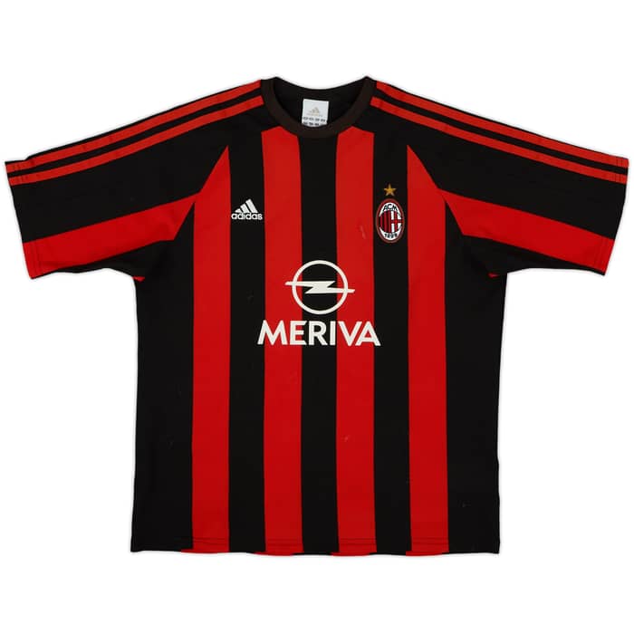 2003-04 AC Milan Home Shirt - 7/10 - (L.Boys)