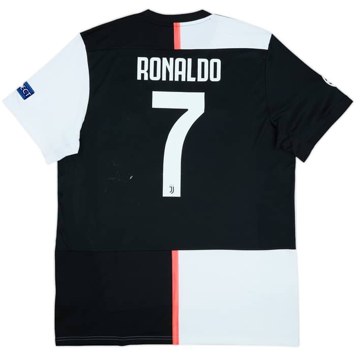2019-20 Juventus Home Shirt Ronaldo #7 - 6/10 - (XL)
