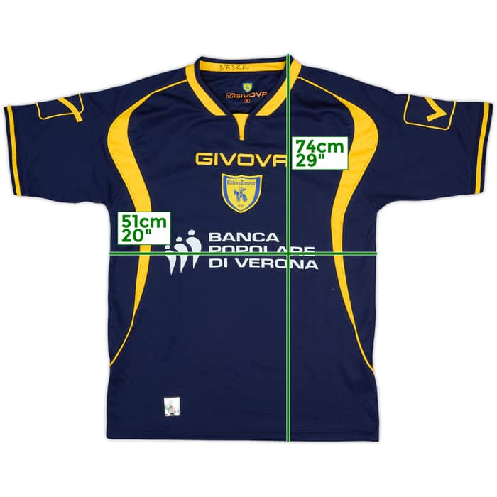 2009-10 Chievo Verona Givova Training Shirt - 7/10 - (M)