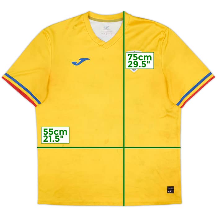 2024-25 Romania Basic Home Shirt - 3/10 - (L)