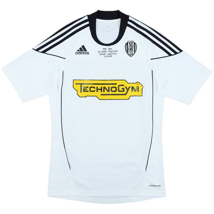 2010-11 Cesena 'vs Juventus' Home Shirt - 6/10 - (S)