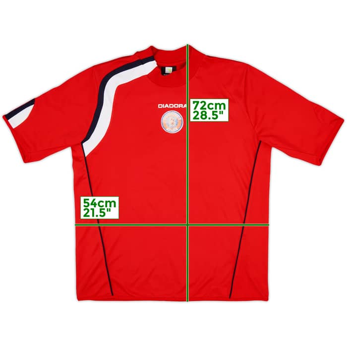 2006-07 Sambenedettese Diadora Training Shirt - 6/10 - (L)