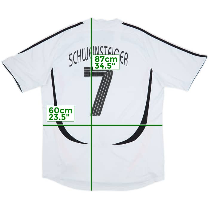 2005-07 Germany Home Shirt Schweinsteiger #7 - 6/10 - (XXL)