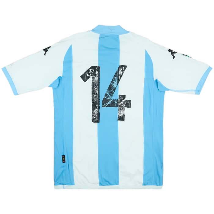2005-06 Napoli Match Issue Fourth Shirt #14