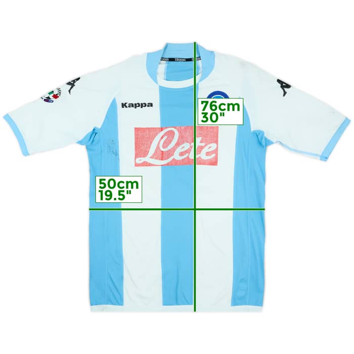 2005-06 Napoli Match Issue Fourth Shirt #14