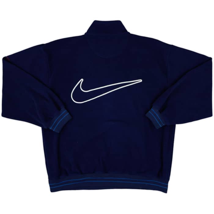 1998-99 Italy Nike 1/4 Zip Fleece Top - 8/10 - (M)