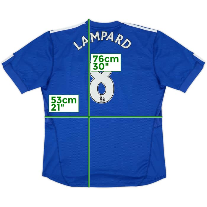 2009-10 Chelsea Home Shirt Lampard #8 - 7/10 - (L)