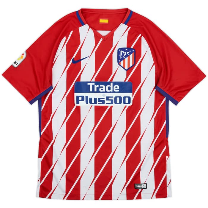 2017-18 Atletico Madrid Home Shirt Griezmann #7 - 5/10 - (M)