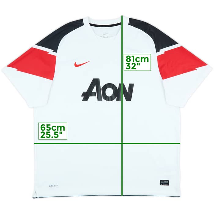 2010-12 Manchester United Away Shirt Berbatov #9 - 7/10 - (XXL)